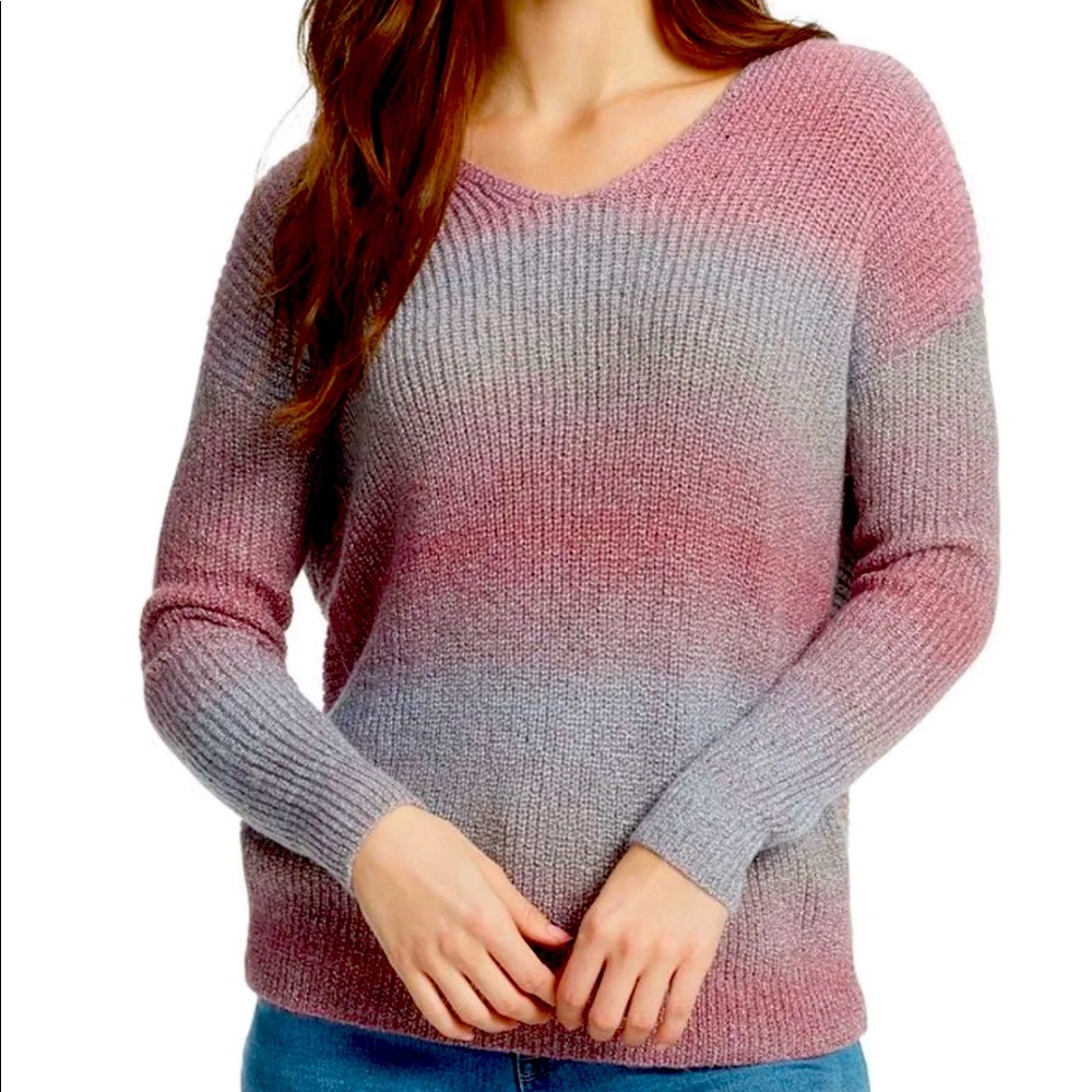NWT William Rast Twist back sweater XL